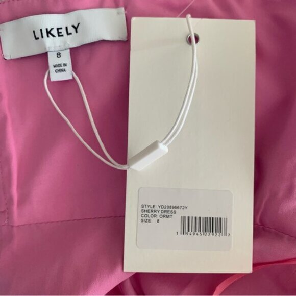 NWT Likely Sherry Orchid Multi A-Line Midi Dress - Picture 14 of 16